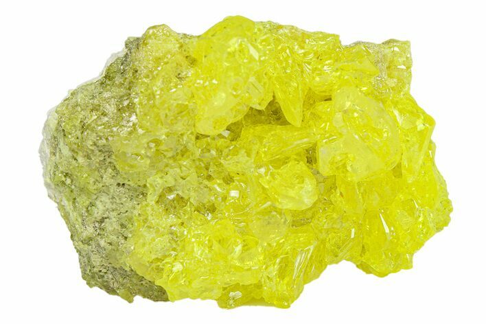 Bright-Yellow Sulfur Crystals - Bolivia #301872